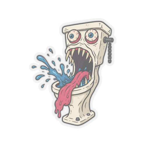 Bowlzilla Kiss-Cut Sticker
