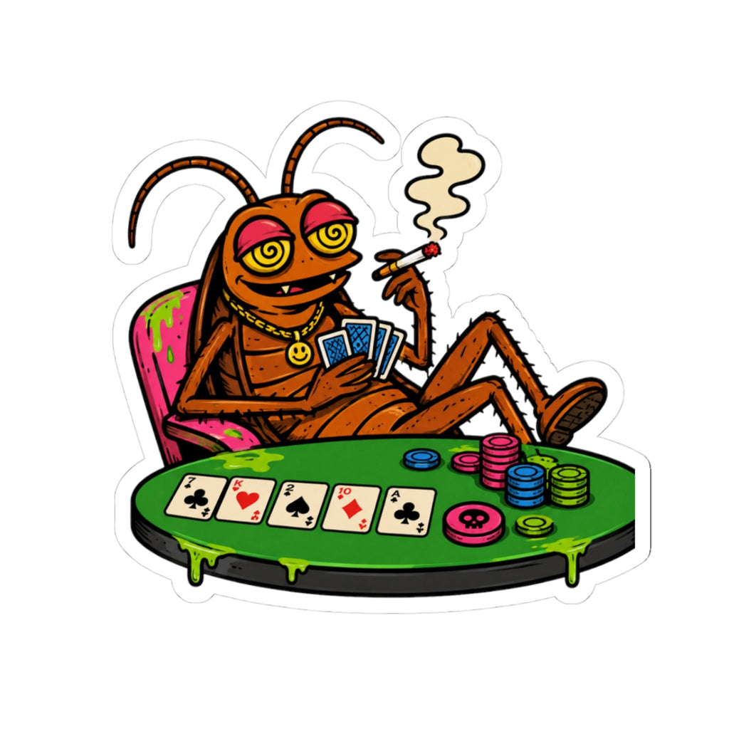 My Homie Roach Kiss-Cut Sticker
