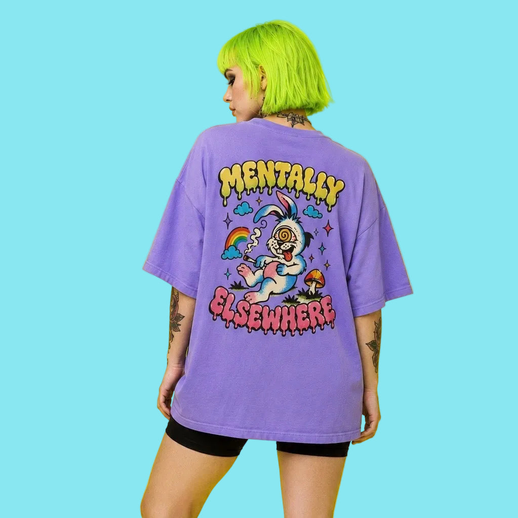 Mentally Elsewhere Tee