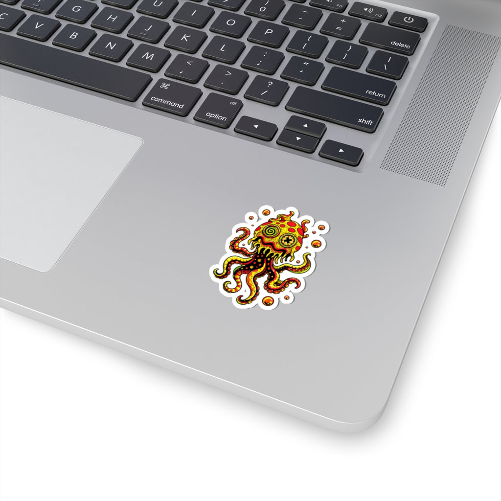 Deep Sea Octopus Kiss-Cut Sticker