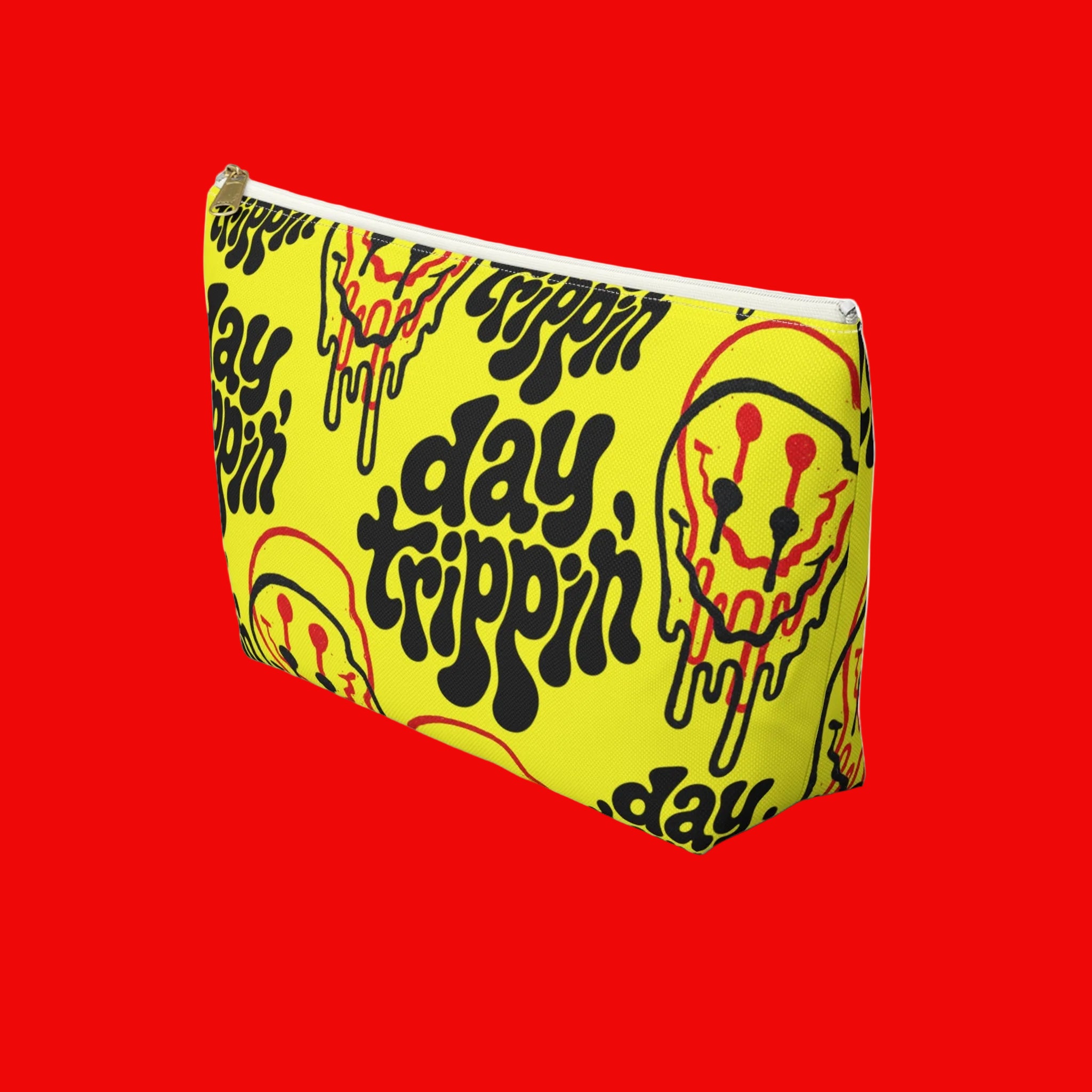 Day Trippin' Yellow Accessory Bag