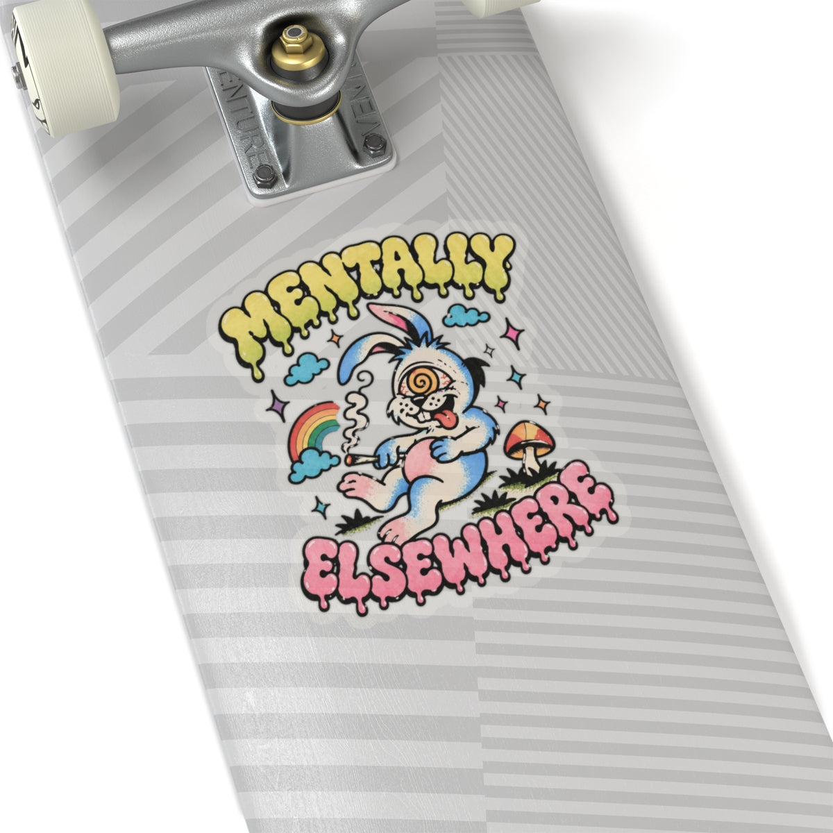 Mentally Elsewhere Kiss-Cut Sticker