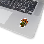 Trippy Mushroom Kiss-Cut Sticker