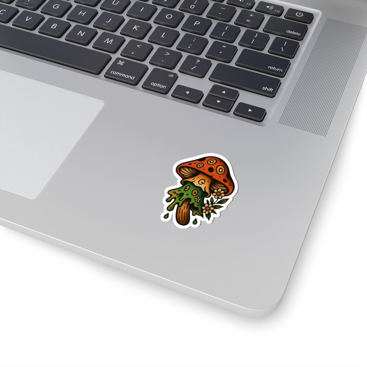 Trippy Mushroom Kiss-Cut Sticker