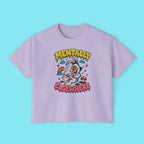 Mentally Elsewhere Boxy Crop Tee