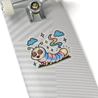 Glow Worm Kiss-Cut Sticker