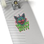 Neon Trip Kiss-Cut Sticker