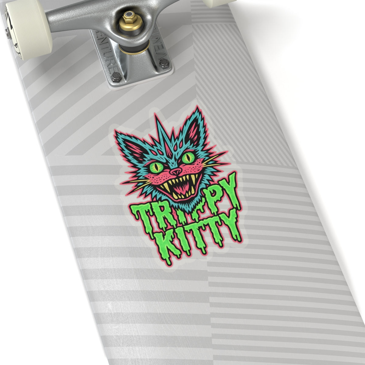 Neon Trip Kiss-Cut Sticker