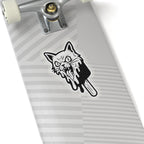 Stone Cold Kitty Kiss-Cut Sticker