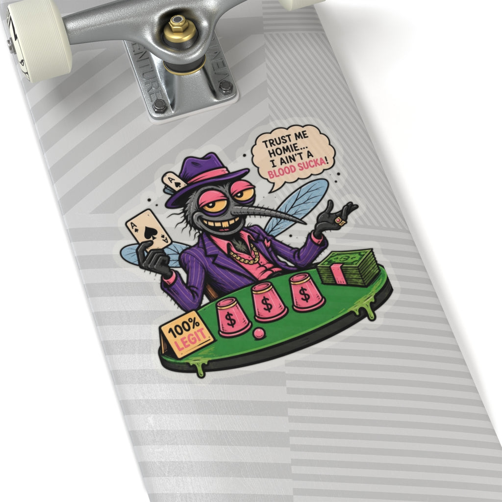 My Homie Praying Mosquito Kiss-Cut Sticker