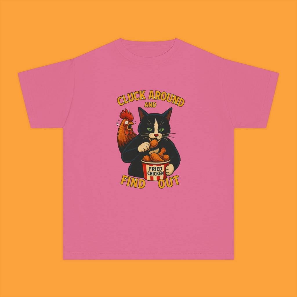 Cluck Around And Find Out Trippy Kiddie Tee