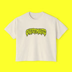 Overstimulated  Boxy Crop Tee