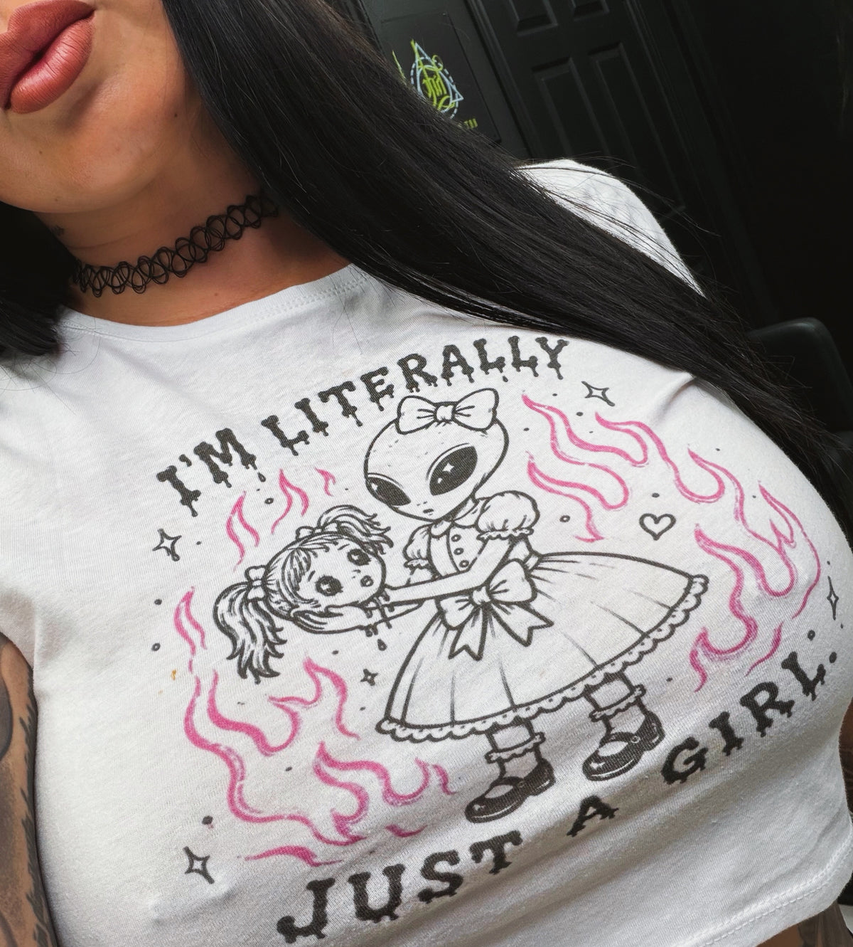 I'm Literally Just a Girl Baby Tee