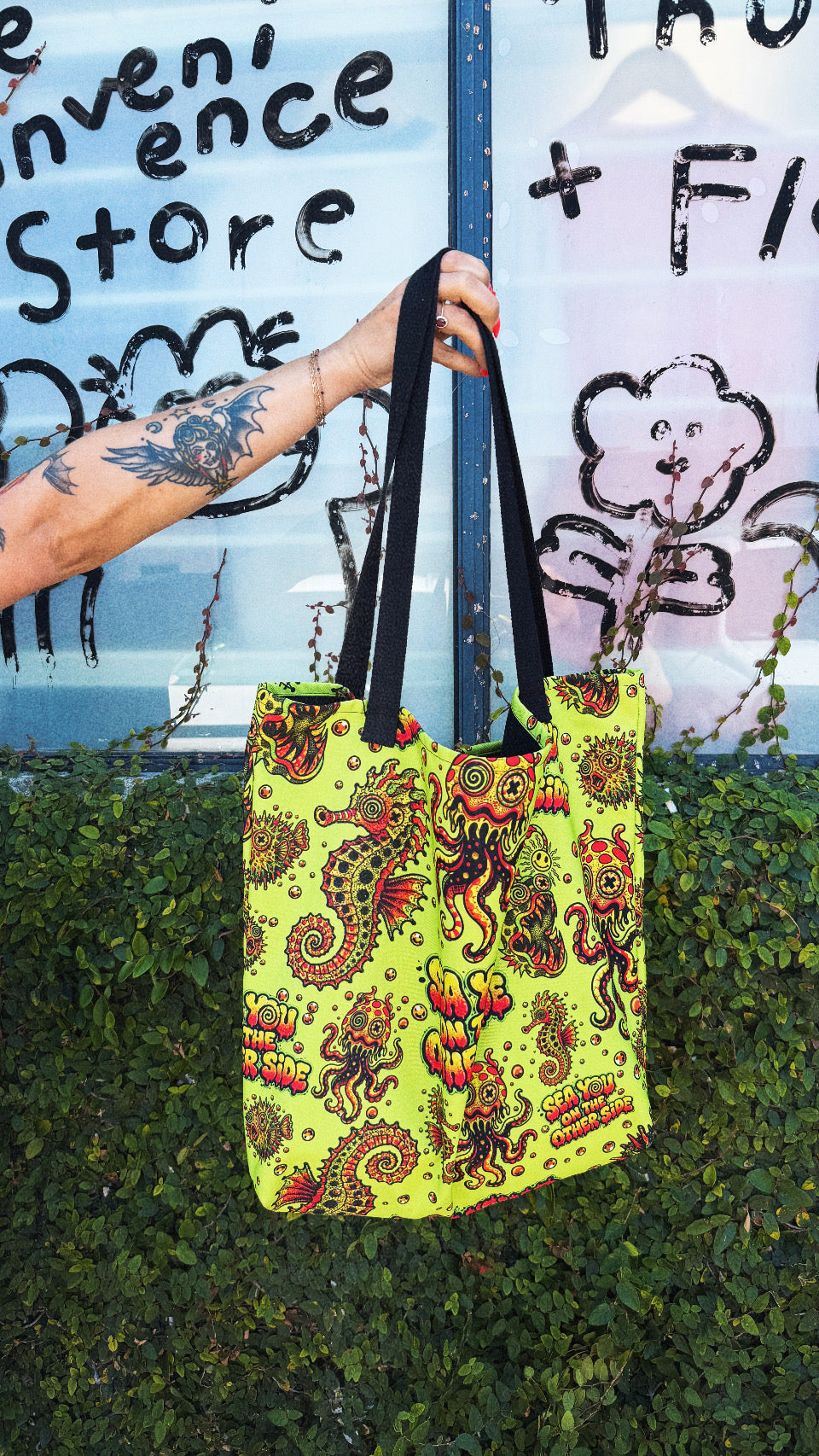 Deep Sea Large Tote Bag