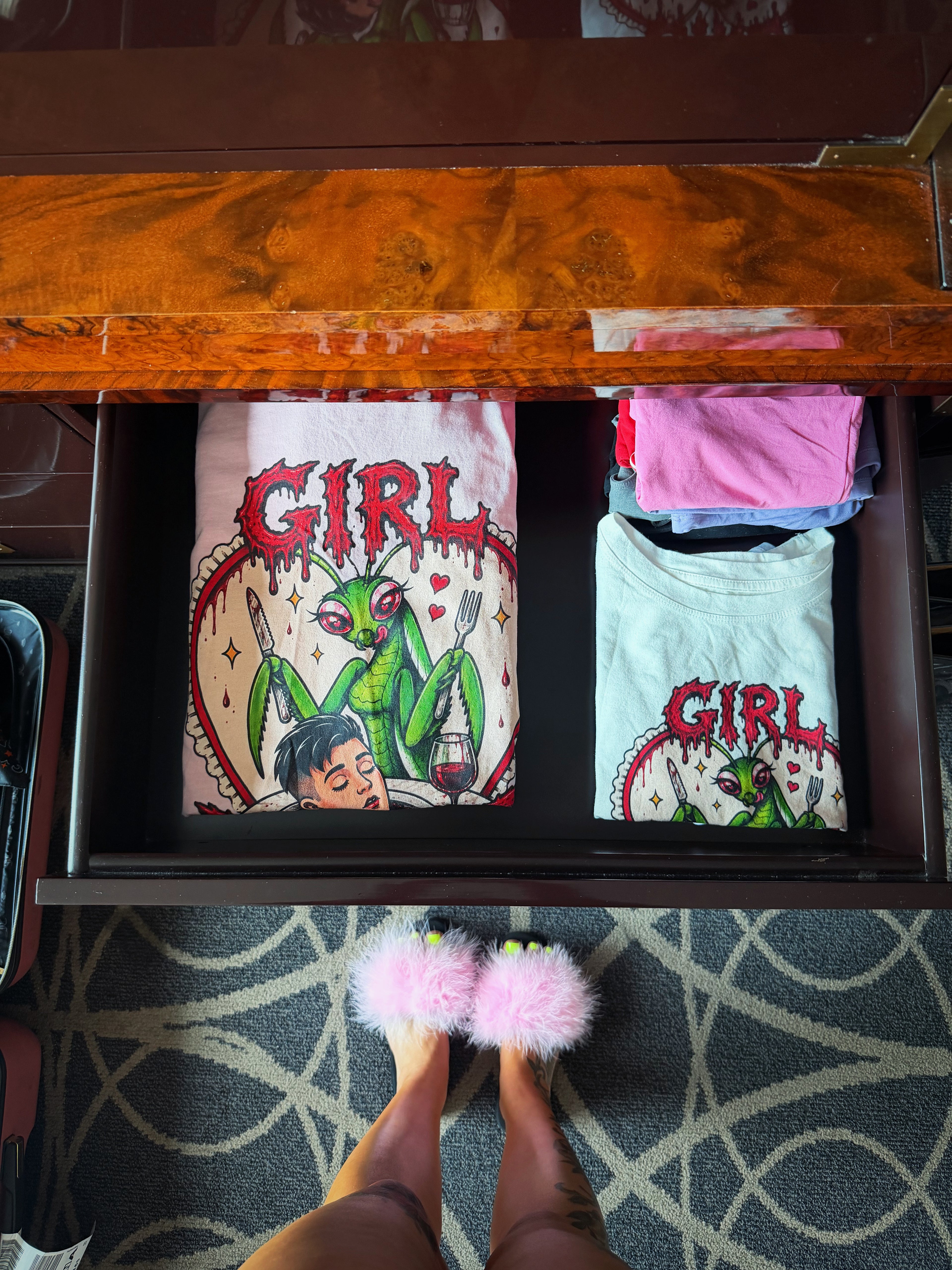 Girl Dinner Baby Tee