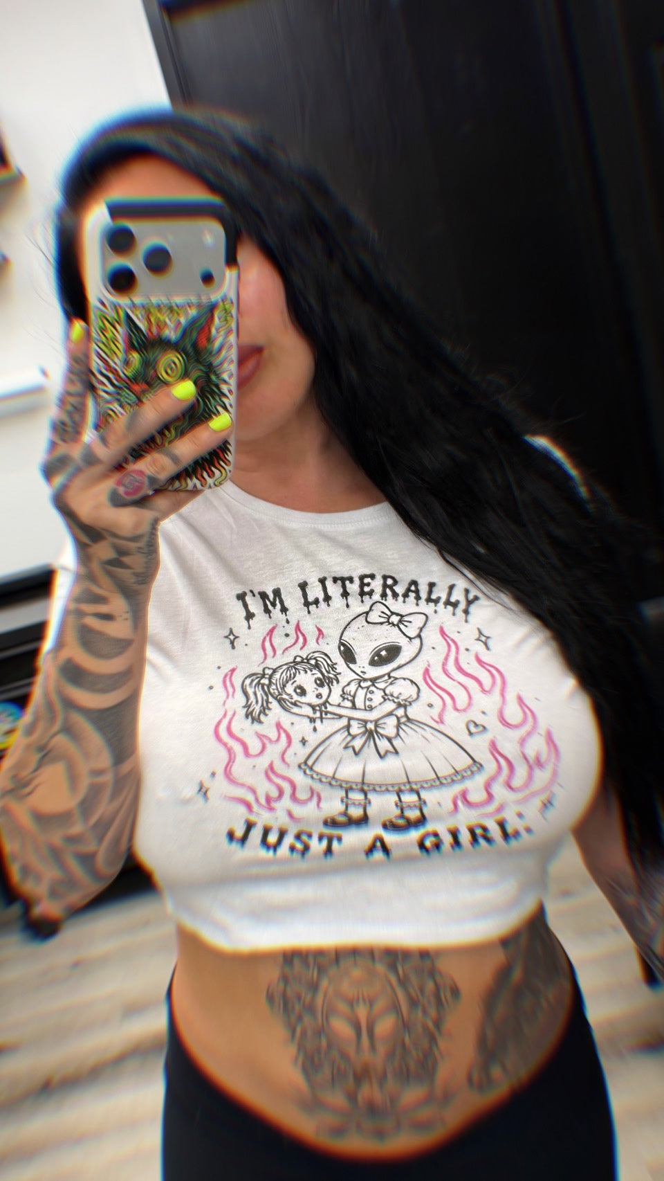 I'm Literally Just a Girl Baby Tee