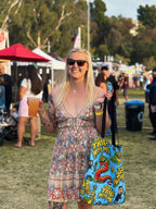 Trip To Space Large Tote Bag
