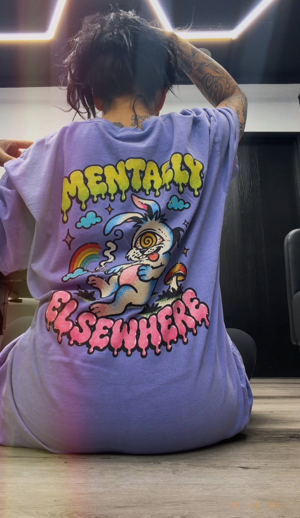 Mentally Elsewhere Tee